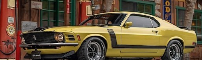 1970年福特野马Boss 302价值55000美元的黄奇迹