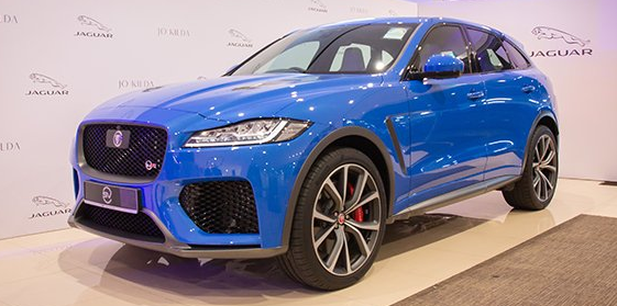 捷豹在新加坡推出F-PACE SVR