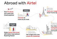 Airtel为预付费用户推出新的国际漫游包