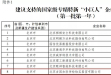 国家级专精特新“小巨人”首批建议支持企业名单出炉，吉因加勇做“排头兵”