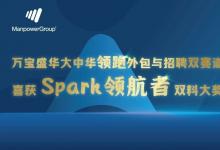 万宝盛华大中华荣获HRoot「Spark领航者」2020年“外包+招聘“双料大奖